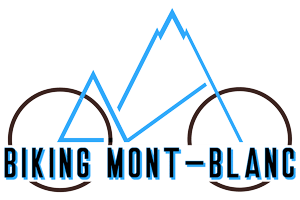 Biking mont blanc